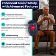 thumbnail image 2 of Pulsera de alerta médica SecuLife SOS, GPS para personas mayores, 2 of 6