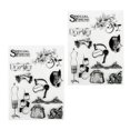 thumbnail image 3 of Lindos Sellos, Patrón De Suministros Para Damas, 2 Piezas, Material TPR, Sellos Transparentes Para Sobres, álbumes De Fotos, Invitaciones OTVIAP Embossing Stamp, 3 of 8