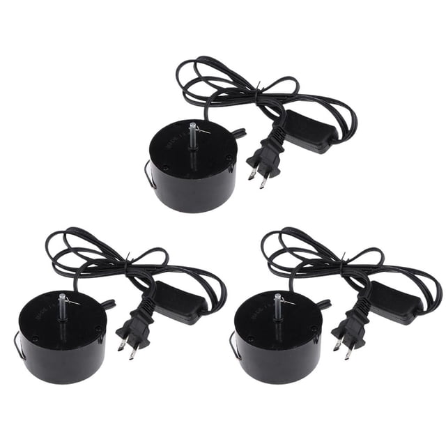 3x Motor eléctrico colgante Whirligig para adorno colgante Carillón Zulema Wind Chime Molino giratorio