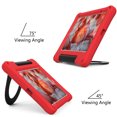 thumbnail image 3 of Case for iPad Mini 6th Generation 2021 (8.3 inch), Allytech Slim Kidsproof Foldable Handle Viewing Stand Durable Skid-Proof EVA Protective Case for Apple iPad Mini 6 2021(A2567/A2568/A2569), Red, 3 of 6