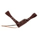 thumbnail image 2 of Cinturón de espada medieval retro de cuero con rana para espadas, soporte para espadas de cuero auténtico. Marrón zurdo, 2 of 8