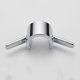 thumbnail image 3 of Shower Rod Towel Hook Shower Pole Hook for Towel Hook Bathrobe and Loofah Electroplating Finish, 3 of 3