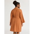 thumbnail image 3 of Joyspun Women's Shawl Collar Knit Robe, Size S to 3X, 3 of 5