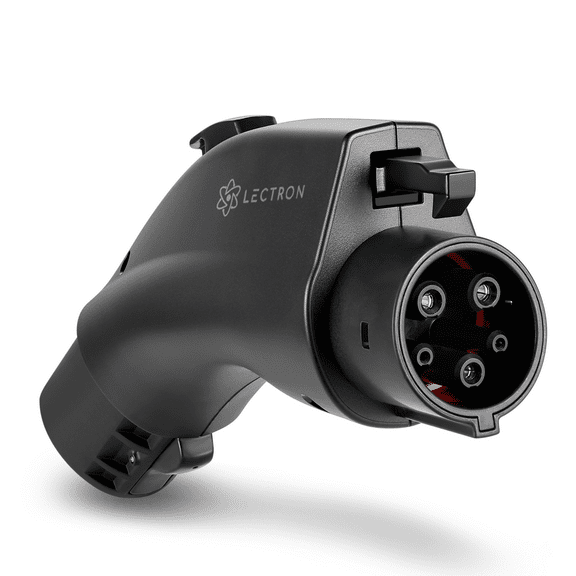 Lectron NACS to J1772 EV Charging Adapter - Compatible with Tesla High Powered Connectors, Destination Chargers & Mobile Connectors (80A, 250V) - for J1772 Electric Vehicles