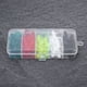 thumbnail image 5 of 50 Uds. Señuelos de pesca artificiales de goma suave de doble cola en 5 colores, Kit de accesorios para aparejos de pesca, 5 of 8