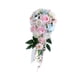 thumbnail image 2 of Bouquet de boda para novias de damas de honor de novios Decoración del hogar Decoración del hogar Flores artificiales Bouquet en cascada, 2 of 10