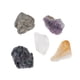 thumbnail image 3 of 5 piezas de piedras decorativas de celestita Natural, , , racimo, piedra de muestra para cristales, decoración para hogar Columna de cristal blanco, 3 of 9