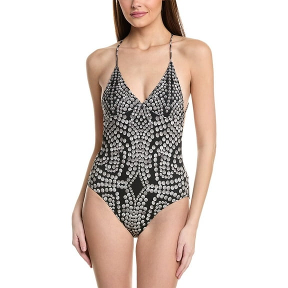 Norma Kamali womens Slip One-Piece, xs, Black