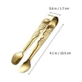 thumbnail image 2 of OUNONA Set of 2 Stainless Steel Sugar Tongs with Ergonomic Grip and Smooth Glossy Finish for Kitchen and Home Use, 2 of 8
