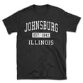 thumbnail image 1 of Johnsburg Illinois Classic Established Men's Cotton T-Shirt, 1 of 1