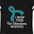 thumbnail image 4 of Inktastic Scleroderma Teal Ribbon Awareness Boys or Girls Toddler T-Shirt, 4 of 5
