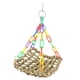 thumbnail image 5 of Jaula para perca de loro, hamaca colgante portátil hecha a mano para escalada, para guacamayo, pájaro, loro, canario, agapornis, 5 of 9