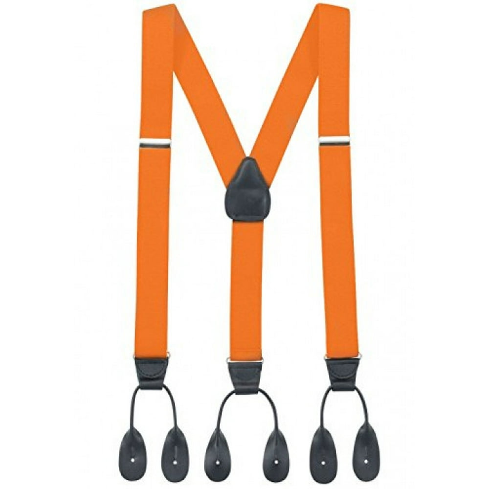 Hold'Em Hold'Em Suspender for Men YBack Genuine Leather Trimmed