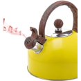 thumbnail image 4 of Tea Kettle Stovetop Whistling Teapot, Stainless Steel Yellow, 4 of 5