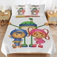 thumbnail image 6 of Team Umizoomi Bedding Sets Comfort 3 Pieces Bedding Set 1 Duvet Cover + 2 Pillowcase Decorative Bedding 79"x90", 6 of 8