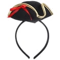 thumbnail image 1 of Diadema con sombrero de pirata para Halloween, aro para el pelo, diadema para fiesta de Halloween, accesorio para el cabello, 1 of 4