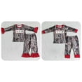 thumbnail image 2 of Ropa de Navidad a juego para niños, ropa de dormir de reno, pato, pez, conjunto de tapas de árboles, conjunto de pantalones para niños, pijamas para niños pequeños, 2 of 2