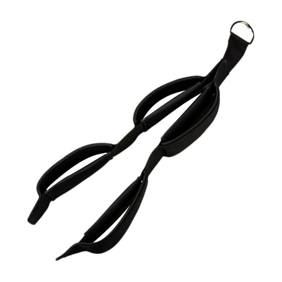 Pull Down Rope, Long Rope Cable Attachment with 2 Sets of Anti Slip Neoprene Handles, Gym Rope for Push Downs, Crunches, Cable Rope