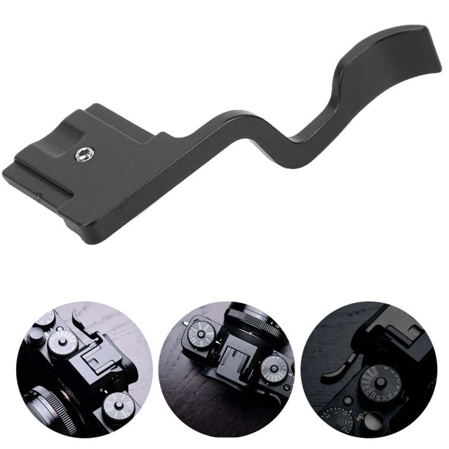 Camera Hand Grip Black Aluminum Alloy Ergonomic Handle for Fuji XT30 Improved Balance Control Durable Lightweight Accessory