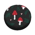 thumbnail image 2 of Kdxio Spare Tire Cover for RV Trailer, Waterproof Wheel Cover,Camper Spare Tire Cover Fit for Rv SUV Truck Travel Trailer 14 inch-Amanita Mushroom, 2 of 8