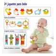 thumbnail image 3 of Sonajas Para Bebe Calcetines Juguetes Para Bebes De 3 Meses Xtellar multicolor, 3 of 3