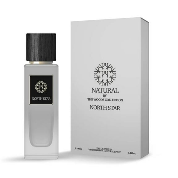 The Woods Collection 565421 100 ml Natural North Star Unisex Eau De Parfum Spray with Mini Refillable Spray