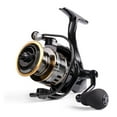 thumbnail image 4 of All Metal Fishing Reel 5.2:1 Metal Reel Cup15Kg Max Drag Power Spinning Wheel Fishing Coil Shallow Spool ,Rigid Aluminum Skeletal Frame, 4 of 6