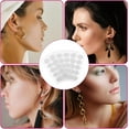 thumbnail image 5 of Earring Stickers for Split Earlobes,Tutuviw 50Pcs Earring Support Patches,Reinforcement Ear Stickers Earring Backs for Droopy Ears Heavy Earrings,Large Earring Stabilizers Stickers, 5 of 8