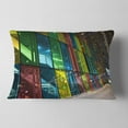 thumbnail image 2 of Designart Palais des Congress de Montreal - Modern Throw Pillow - 12x20, 2 of 5