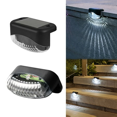 

Xinqinghao Garden Utensils LED Solar Lamp Path Staircase Outdoor Wall Light Water Drop Lamp Solar Step Lights OutdoorLED Solar Fence Lights for Patio Stairs Yard Garden Step and Fences Warm White （A）
