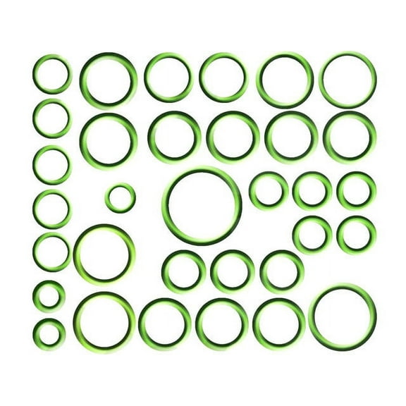 A/C System O-Ring and Gasket Kit - Compatible with 2000 - 2013 BMW X5 2001 2002 2003 2004 2005 2006 2007 2008 2009 2010 2011 2012