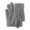 Grey, variant on Girl's Winter Gloves Warm Cable Knit Thick Gloves PK1 5-12 Years