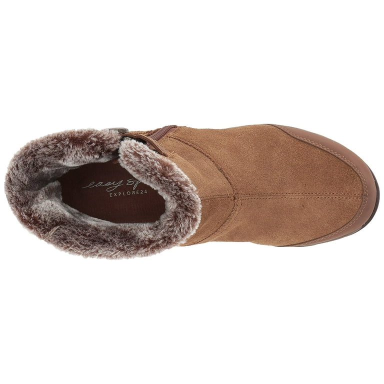 Easy Spirit Womens Eliria Fabric Closed Toe Ankle Cold Weather Boots Walmart
