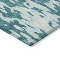 thumbnail image 4 of Addison Rugs Chantille Indoor/Outdoor Transitional Abstract Teal Washable Rectangle Rug, 1'8" x 2'6", 4 of 6
