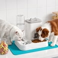 thumbnail image 6 of CHJK Automatic Dog Cat Feeder and Water Dispenser Combo, 1.2L Large Capacity Pet Food and Water Station with Integrated Bowl for Multiple Pets (Gray), 6 of 6
