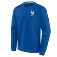 thumbnail image 2 of Unisex Fanatics Royal New York Mets Super Soft Pullover Crew Sweatshirt, 2 of 3