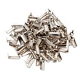 thumbnail image 2 of 100pcs Metal Rectángulo Studs Remache Spikes Spots Punk Nailhead Leather Craft Plata 16x6mm Sunnimix Spike Studs Spot Rivet, 2 of 7