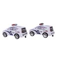 thumbnail image 4 of 2 Piezas Juguete de Simulación Coche de Policía Sunnimix Juguete chino del coche de policía, 4 of 8