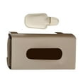 thumbnail image 4 of Baoblaze Car Sun Visor Tissue Box 2 in 1 Universal for Seat Back Sun Visor Women Beige, 4 of 7