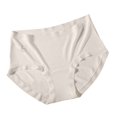 thumbnail image 2 of jobturf Underwear for Women Comfy Cotton No Show Seamless Panties Mid Waist Stretchy Full Coverage Briefs Lightweight Breathable Underpants, 2 of 3