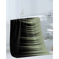thumbnail image 3 of Sage Green Black Ombre Towel Set of 3, Soft Microfiber Bath Towels, Hand Towel, Washcloths, Modern Abstract Striped Gradient Quick-Dry Absorbent Towels for Bathroom Kitchen Hotel Beach Gym Spa, 3 of 7