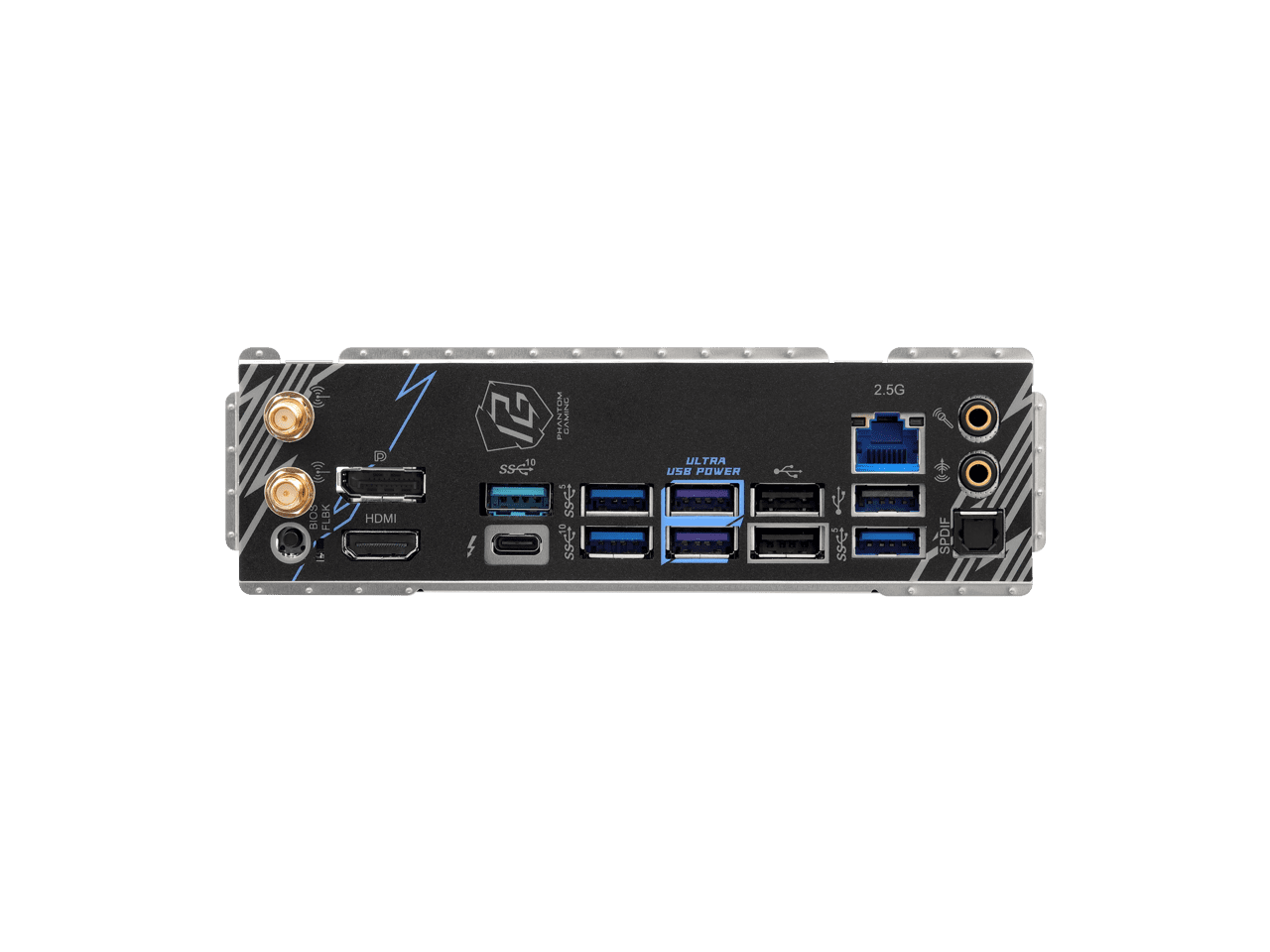 ASRock Phantom Gaming B860 Lightning WiFi LGA 1851 Intel B860 SATA 6Gb/s DDR5 ATX Motherboard