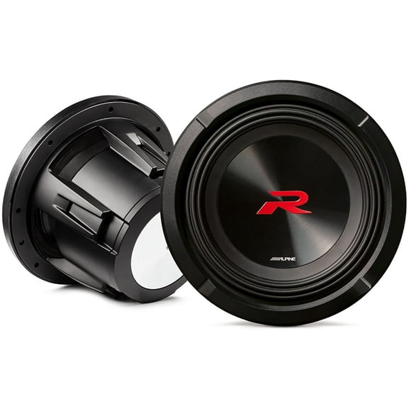 Subwoofer Alpine R2-W8D4 de 8 pulgadas, doble, 4 ohmios, 350 W RMS