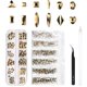 thumbnail image 2 of Diamantes de imitación AB cristal Nail Art Set DIY diamantes de imitación gemas para uñas clase transparente multiforma parte posterior plana Juegos de manicura Conjunto de diamantes en forma Guardurnaity CE007372-02, 2 of 6