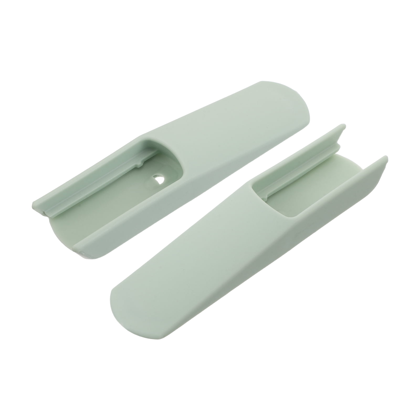 OULII 2-Pack Highchair Leg Extension Pads with Non- Plastic Protectors, Green Anti-Skid Safety Covers