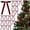 Burgundy, variant on Coffee Velvet Ribbon Bows for Christmas Tree - 24 Pcs Christmas Tree Decorations Ornaments, Velvet Christmas Tree Bows, Holiday Decor Ribbon for Garland Wreath Bow Ornaments Supplies