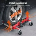 thumbnail image 4 of Dranite Heavy Duty Car Wheel Dolly 1500 Lbs - Vehicle Positioning Tire Jack Lift System, 4 of 7