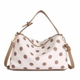 thumbnail image 2 of Polka Dot Tote Bag for Women Bow Tie Hobo Bags for Women Slouchy Tote Purse Large Shoulder Handbag Satchel for Travel Work, 2 of 8