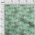 thumbnail image 2 of oneOone Cotton Cambric Dusty Teal Green Fabric Abstract Line Drawing Floral Sewing Fabric By The Yard Printed Diy Clothing Sewing Supplies 42 Inch Wide, 2 of 6