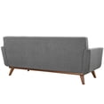 thumbnail image 3 of Allora Mid Century Modern Tufted Loveseat in Expectation Gray, 3 of 4